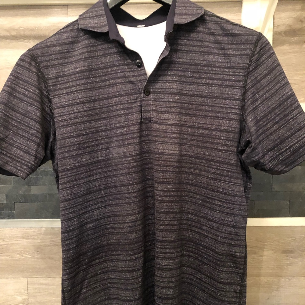 Lululemon men’s stretch polo Medium